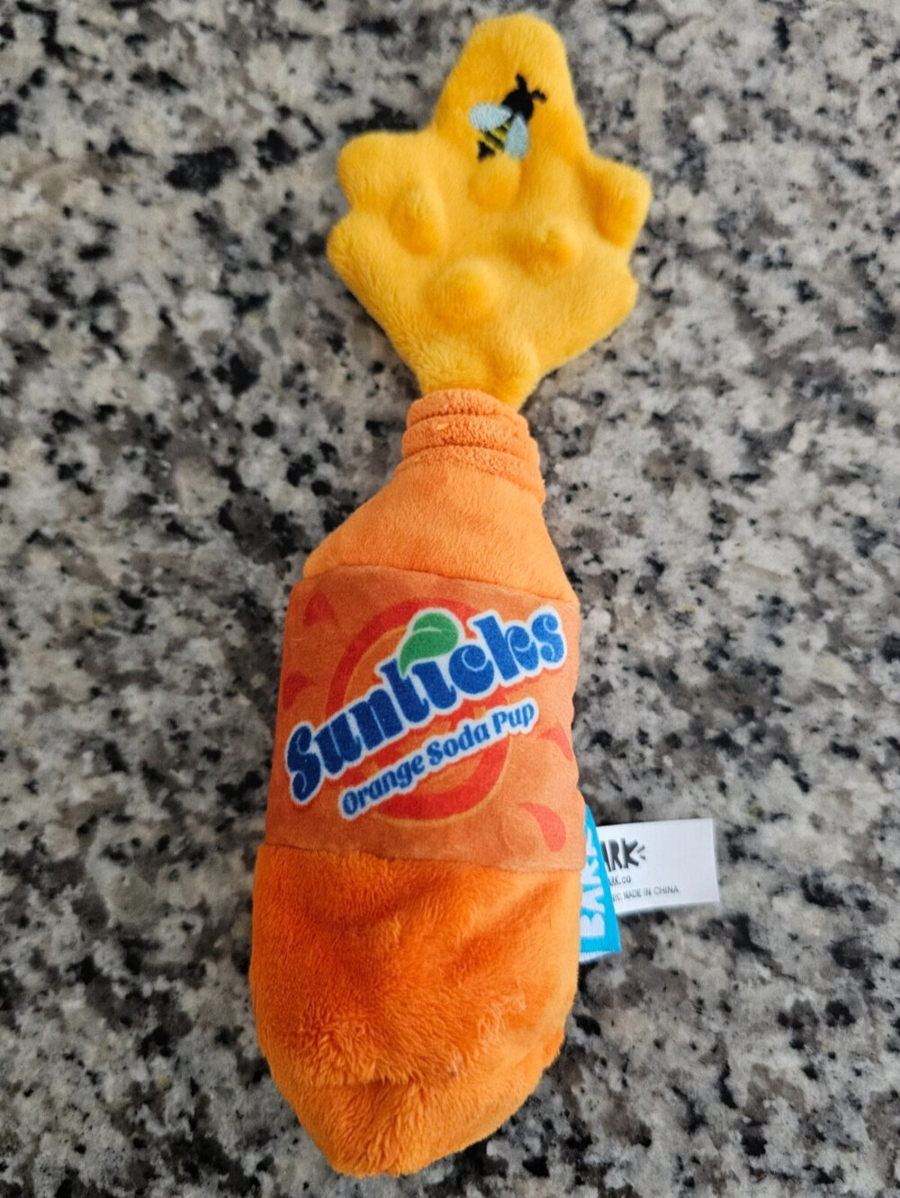 BarkBox Sunlicks Soda Dog Toy Sz XS/S